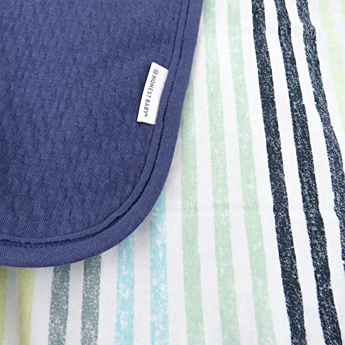 HonestBaby Organic Cotton Reversible Receiving Blanket