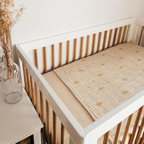 House of Elia 100 Organic Cotton Muslin Blanket - Goldenrod