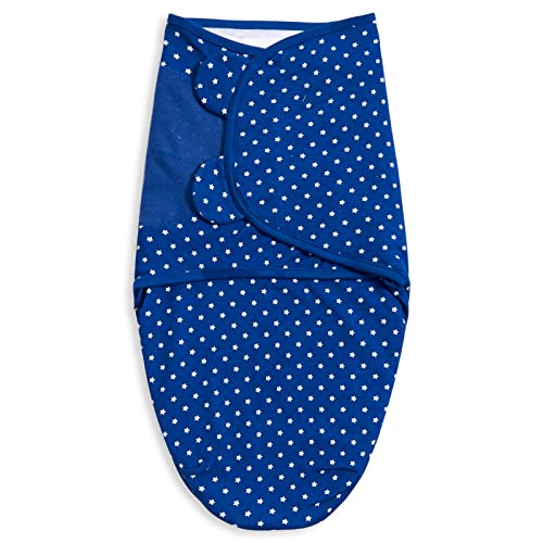 Bubble Bear 3 Pack Baby Swaddle 0-3 Months Blue