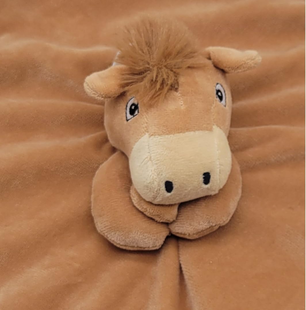 Yikes Twins Horse Lovey Blanket for Baby