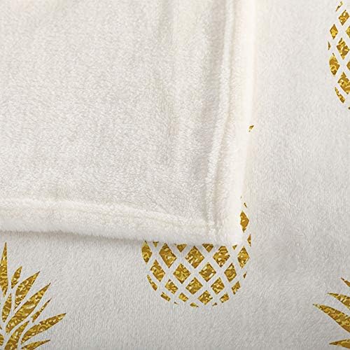 Mugod Pineapple Flannel Blanket 30x40 Inch