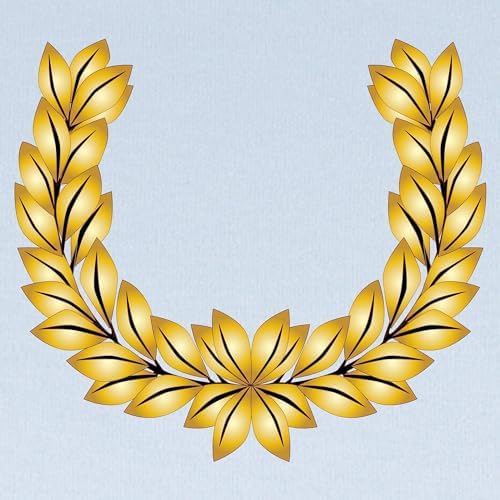 CafePress Golden Laurel Crown Baby Blanket 1