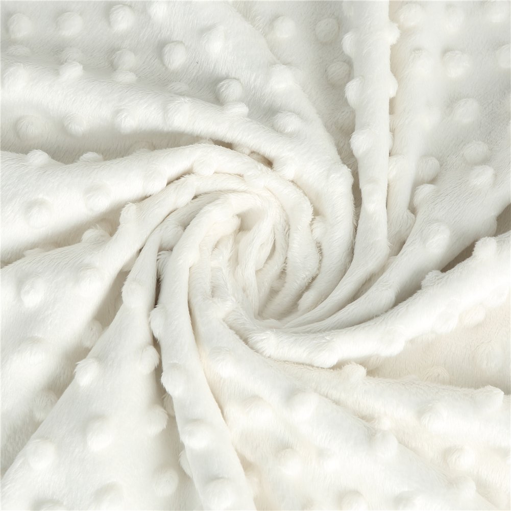 HOMRITAR Baby Blanket Double Layer Minky 30x40 Inch