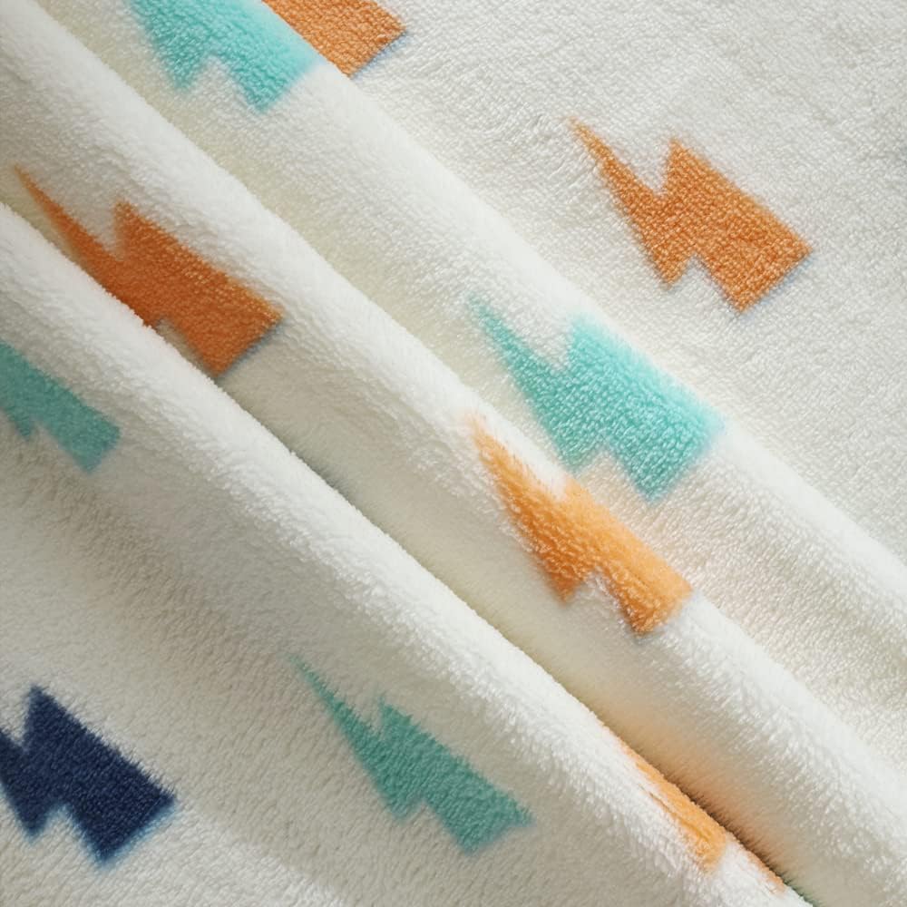 CREVENT 30x40 Cozy Plush Fleece Blanket for Baby Boys