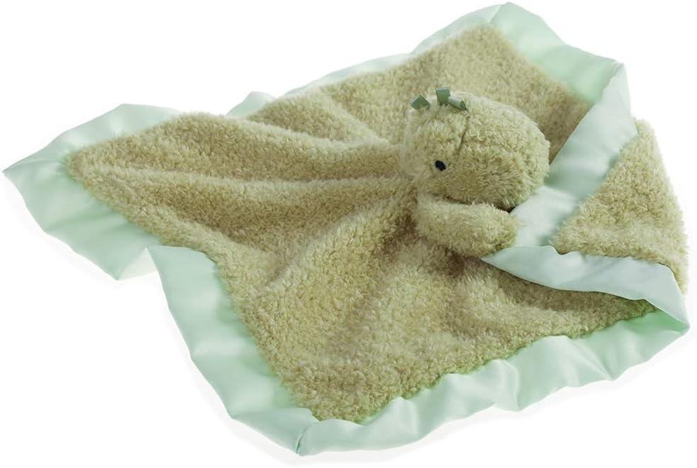 Apricot Lamb Dinosaur Security Blanket 13 Inches
