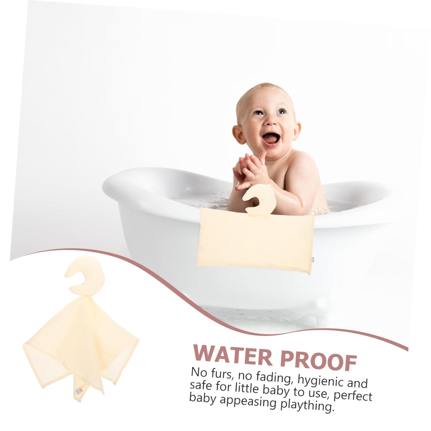 VICASKY Snuggle Blanket with Biting Design for Newborns