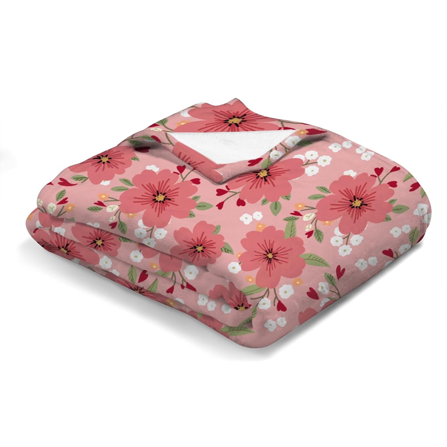KASTLEE Love Blooms Baby Blanket for Girls and Boys