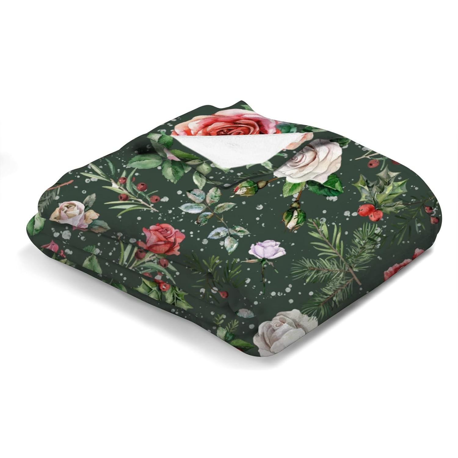 Soft Flannel Baby Blanket for Christmas Decor
