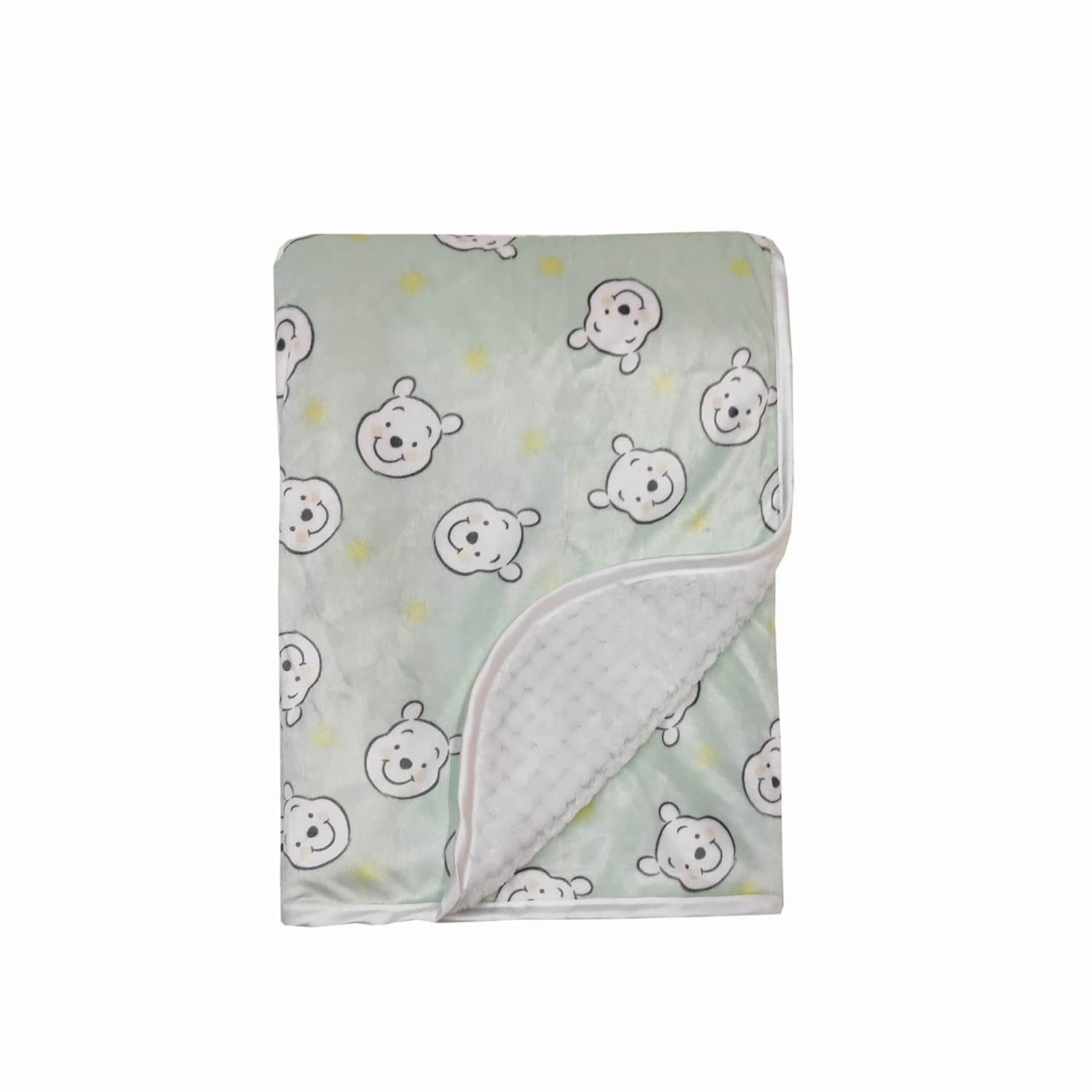 Disney Cudlie Baby Winnie The Pooh Blanket with Satin Edge 1
