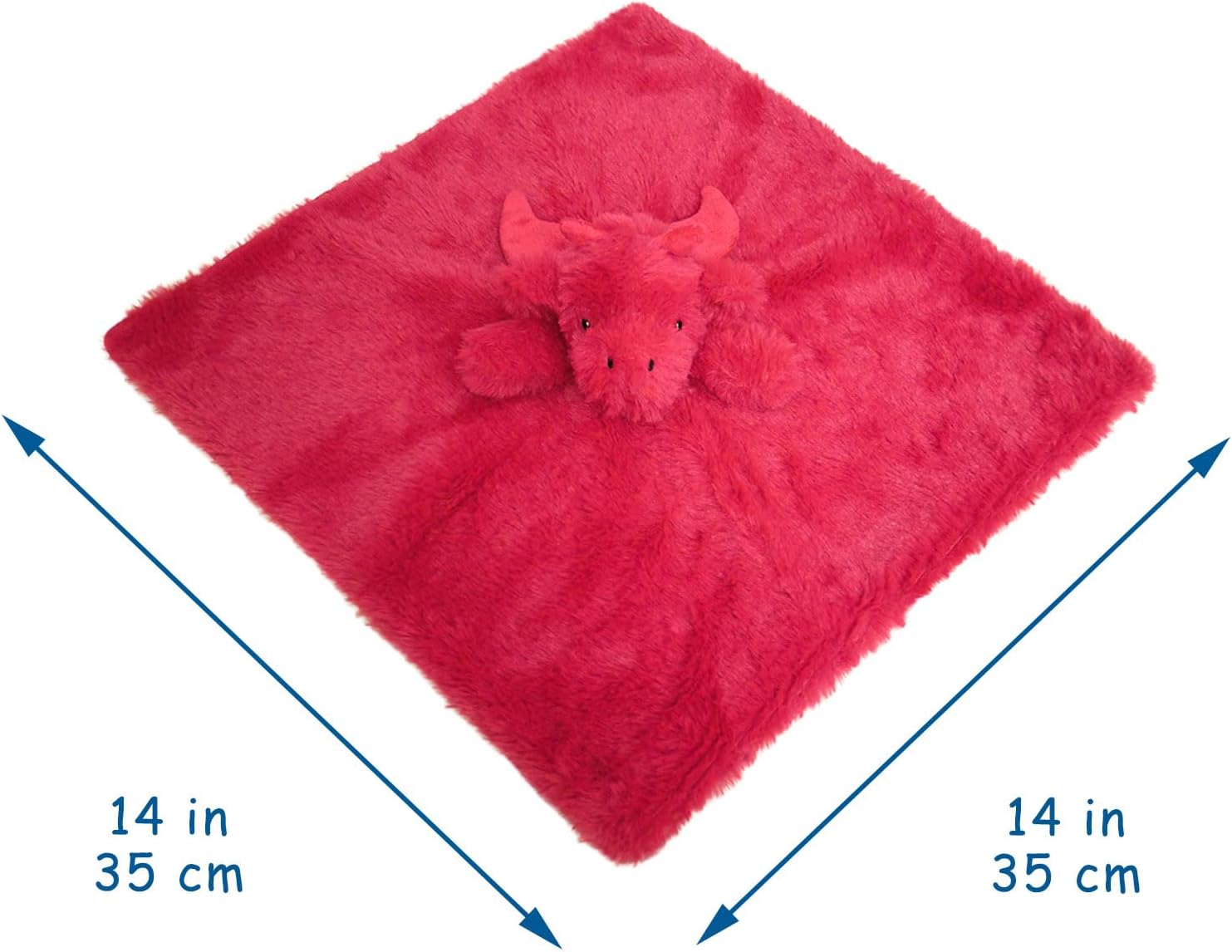 Baby Red Dragon Security Blanket 14 Inches