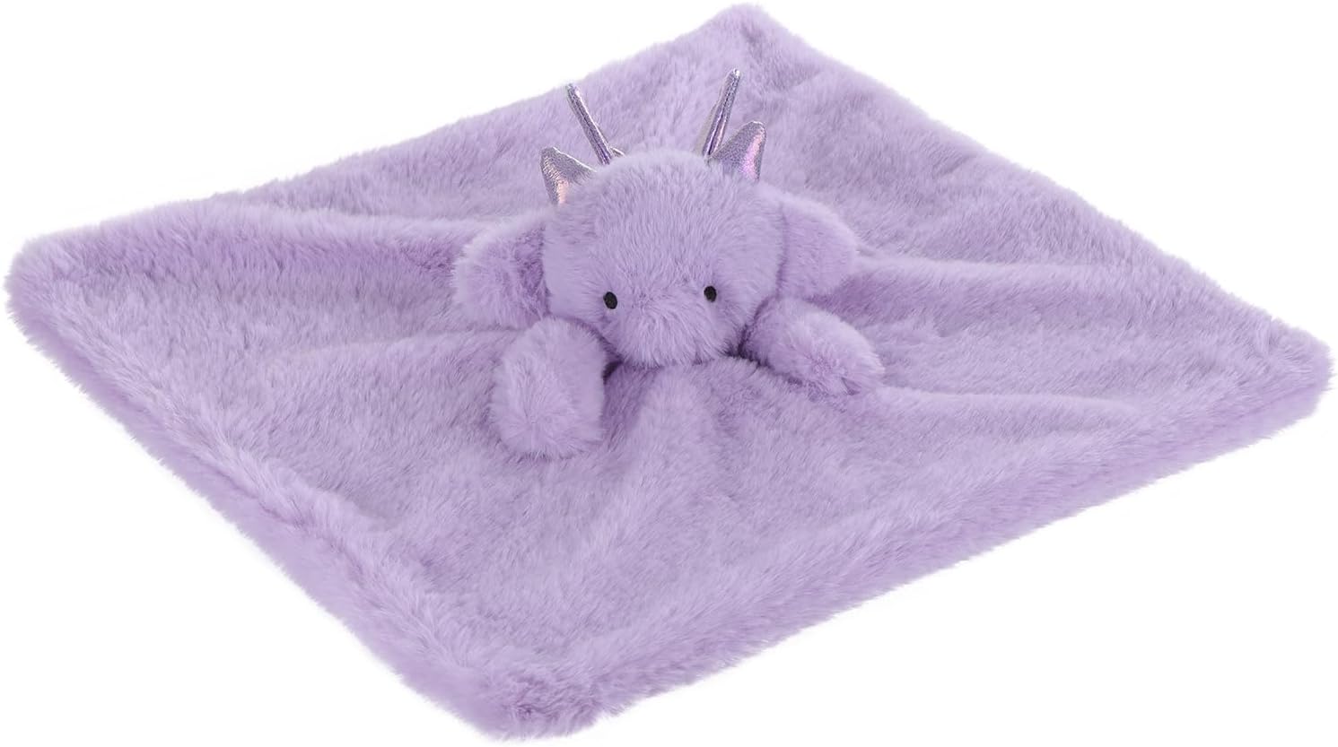 Apricot Lamb Purple Dragon Baby Lovey Security Blanket