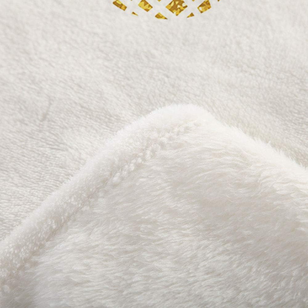 Mugod Pineapple Flannel Blanket 30x40 Inch