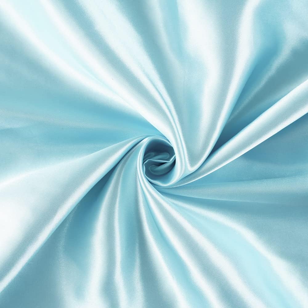 Heavens Cuddles Double Sided Satin Baby Blanket Seafoam 48x36