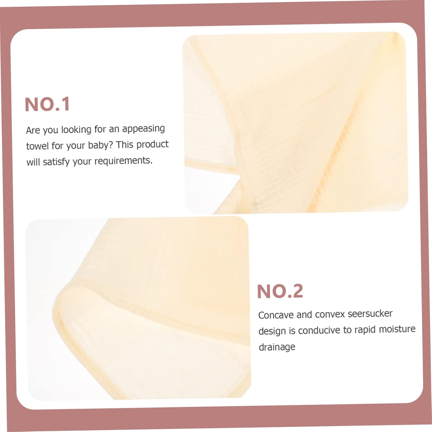 VICASKY Snuggle Blanket with Biting Design for Newborns