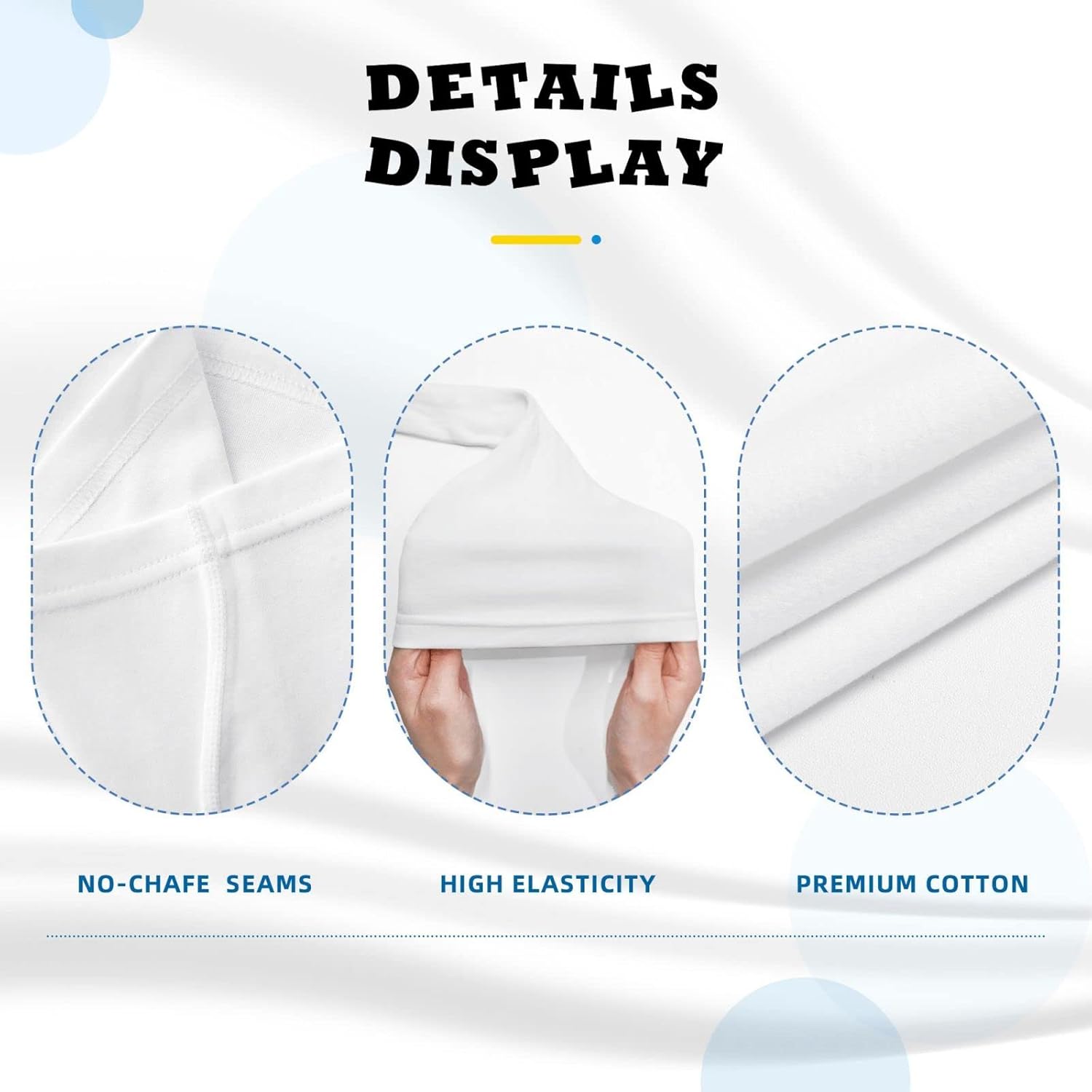 Soft Stretchy Baby Swaddle Blanket Headband Set