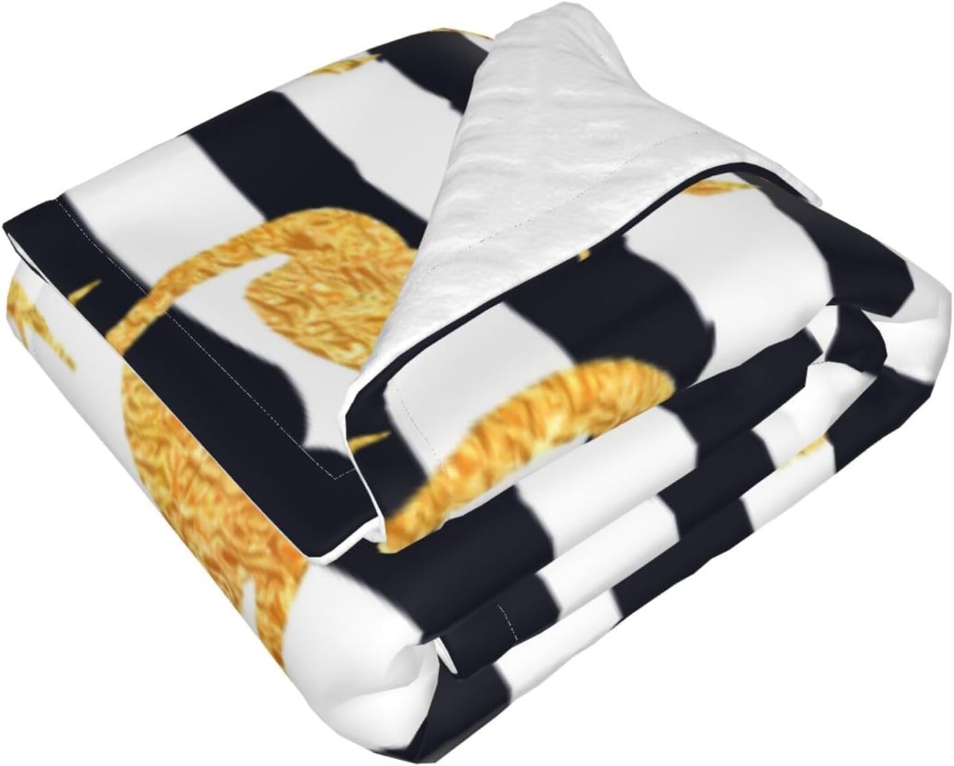 Salelf Gold Flamingo Baby Blanket 30x40 Inch