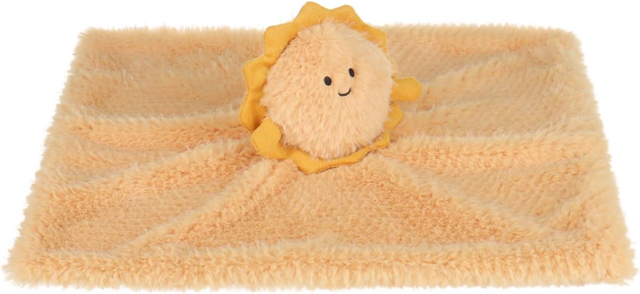 Apricot Lamb Soft Lovey Blanket for Babies 138x138 Inches 1