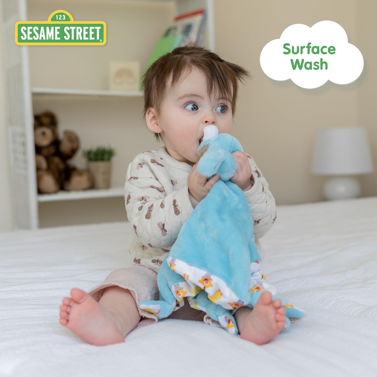 KIDS PREFERRED Sesame Street Cookie Monster Blanket
