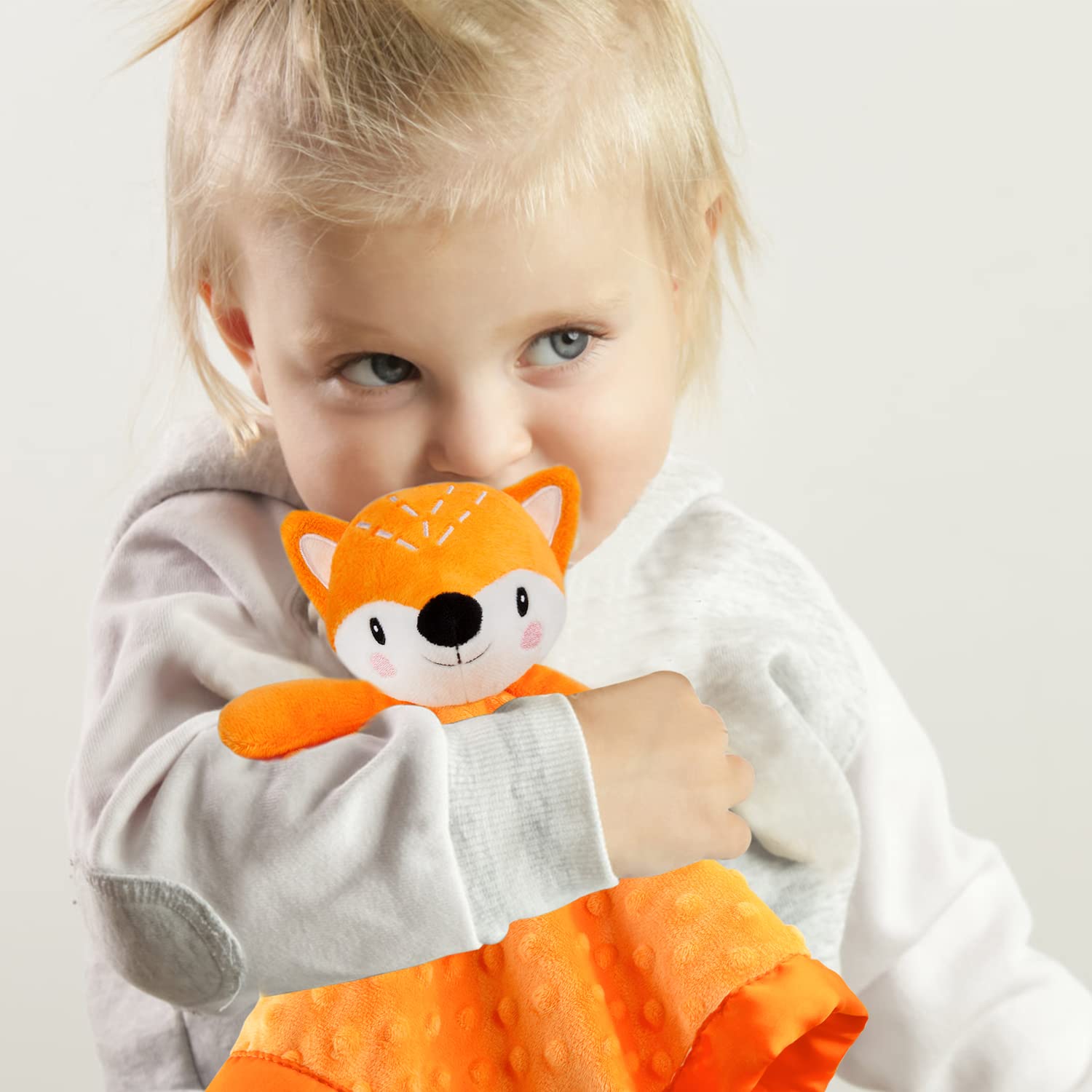BEILIMU Fox Lovie Security Blanket for Babies