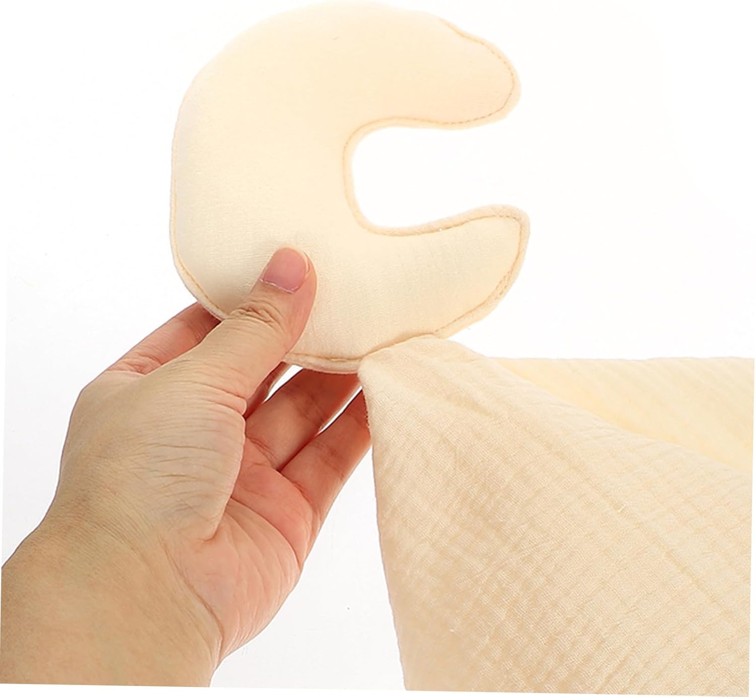 YARNOW Security Blanket for Newborns with Moon Design