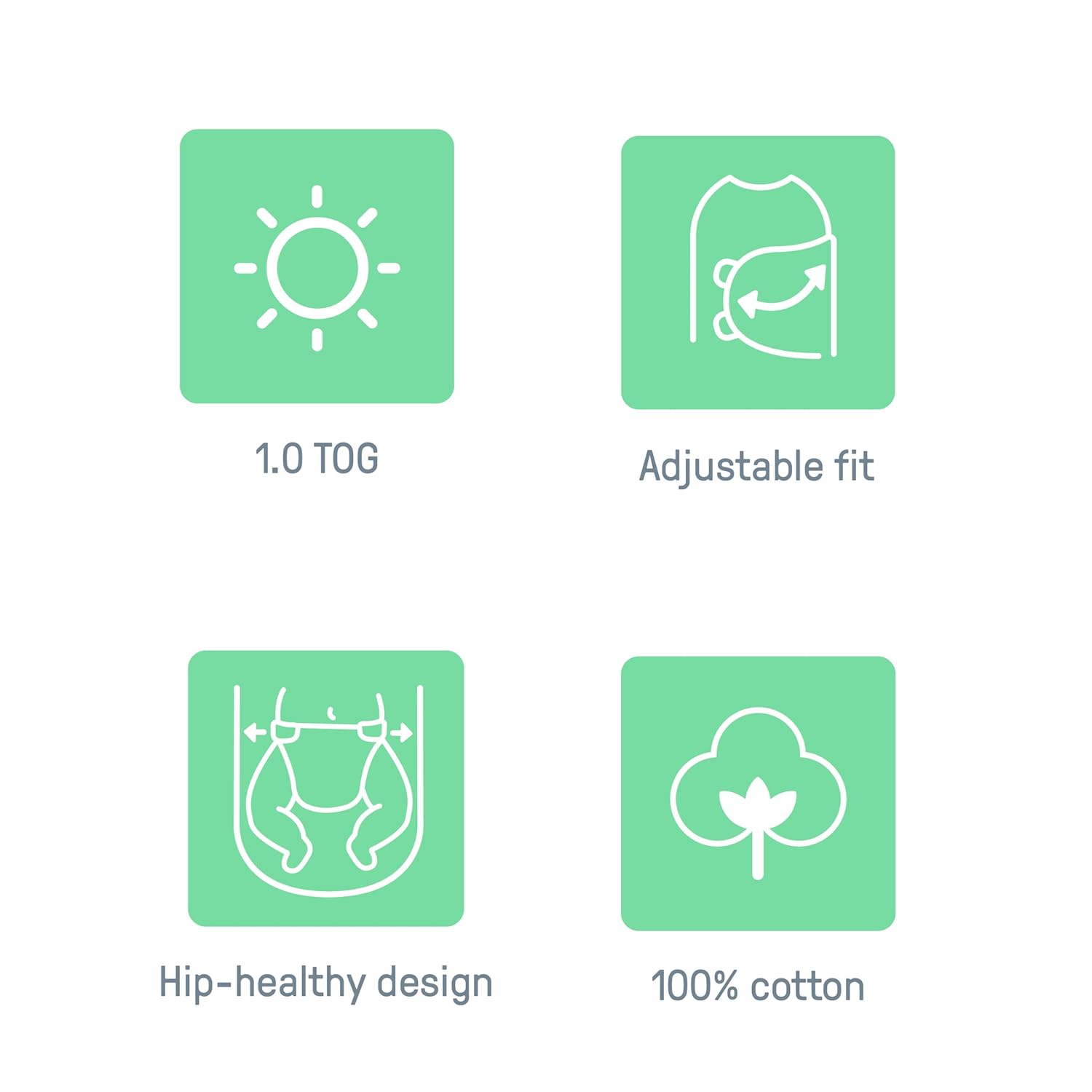 SwaddleMe by Ingenuity Preemie Swaddle Blanket - Cream