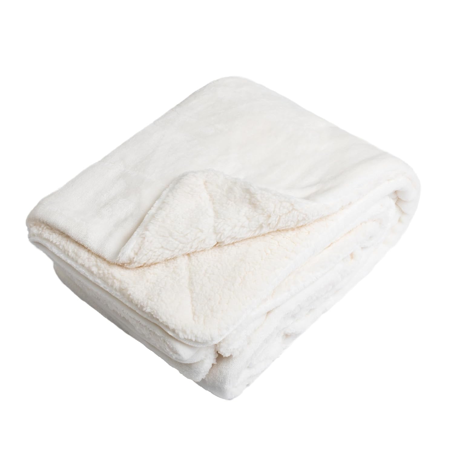American Baby Company Heavenly Soft Chenille Sherpa Toddler Blanket
