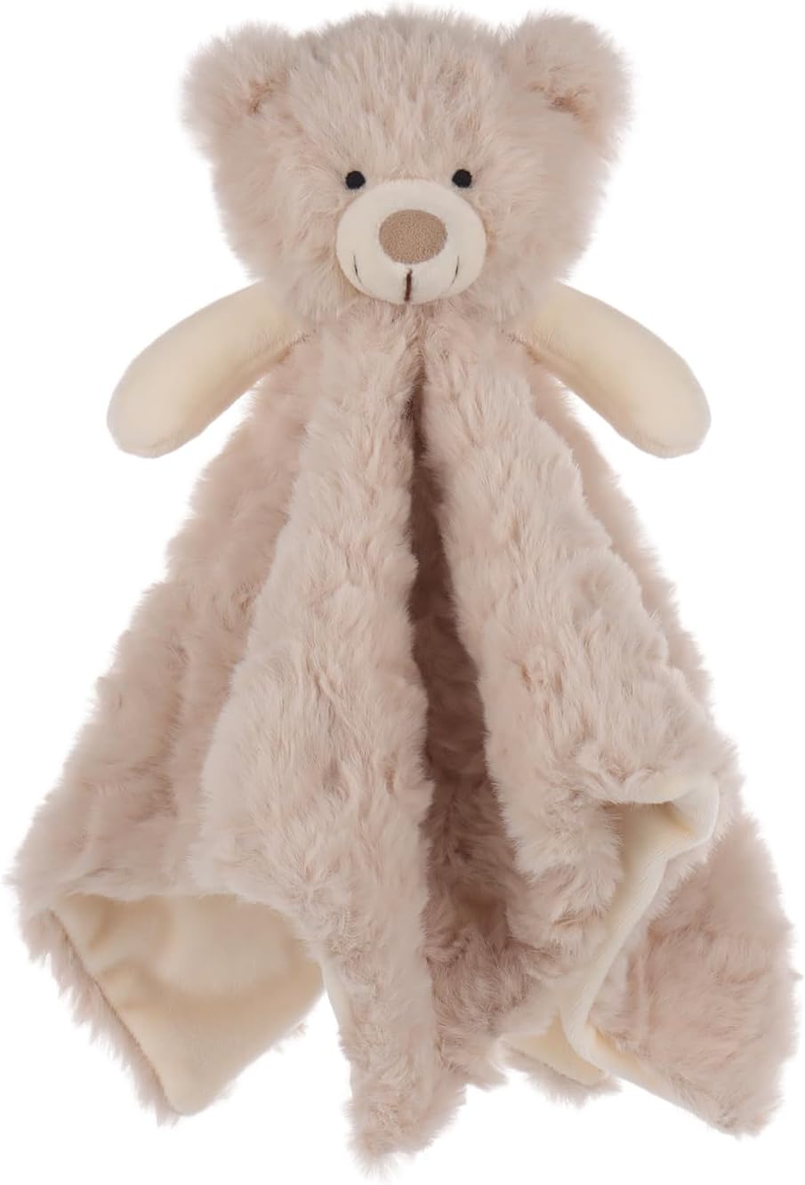 Apricot Lamb Soft Lovey Blanket for Babies 138x138 Inches