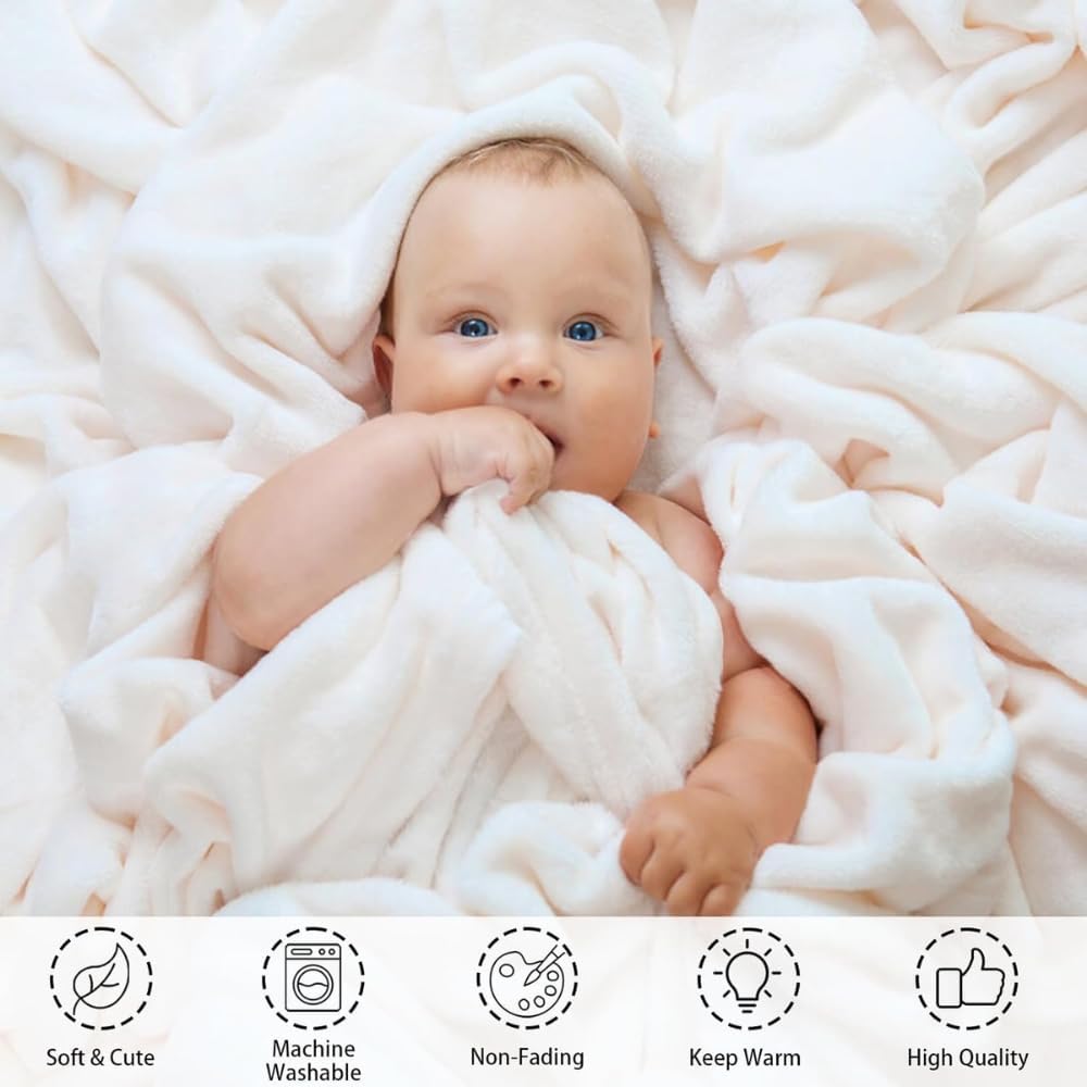 Customized Name Baby Forest Animal Blanket