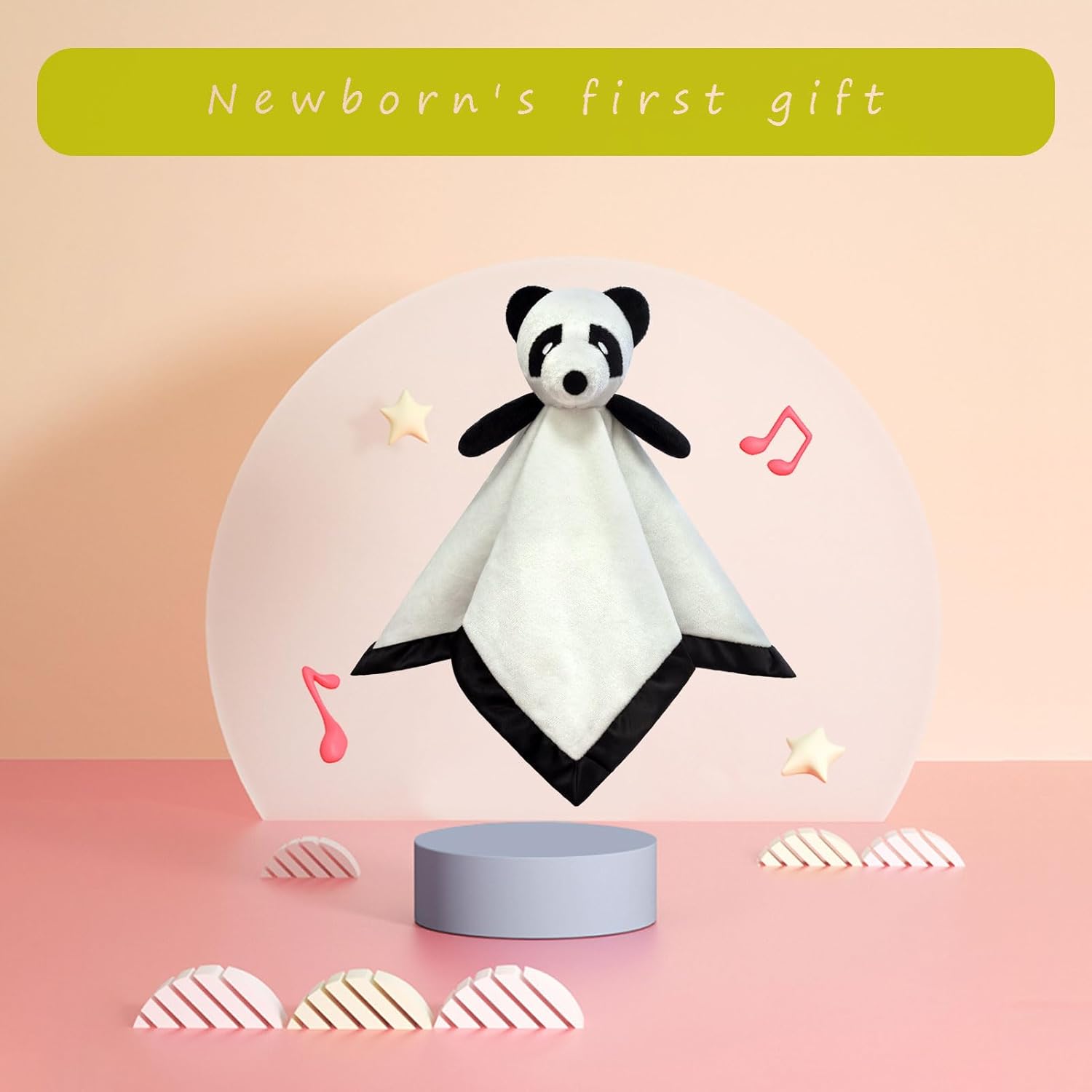 Doindute Baby Panda Snuggle Blanket 13 Inches