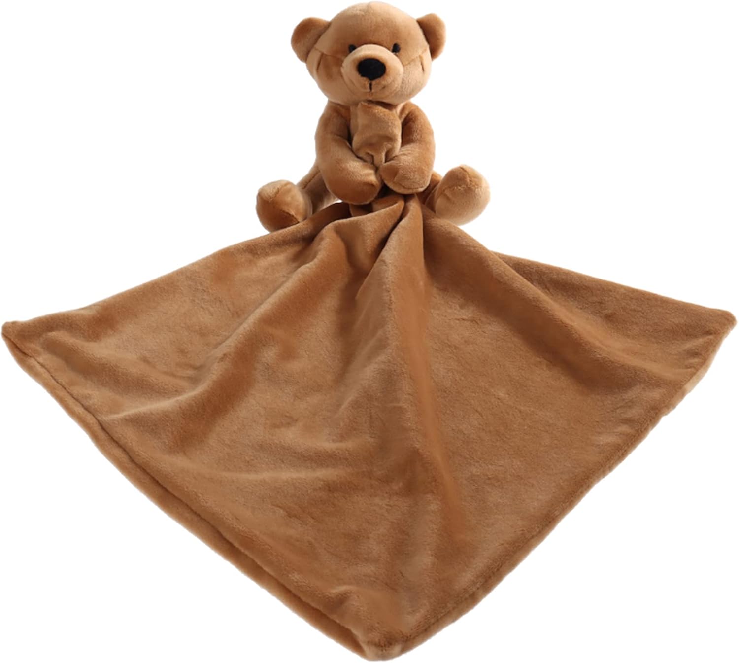 Apricot Lamb Brown Teddy Bear Bed Blanket 13 Inches