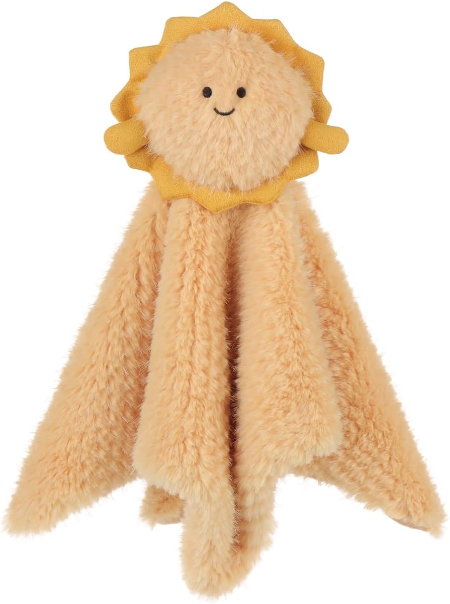Apricot Lamb Soft Lovey Blanket for Babies 138x138 Inches 1