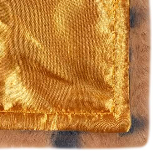 Gerber Cheetah Plush Lovey Blanket One Size