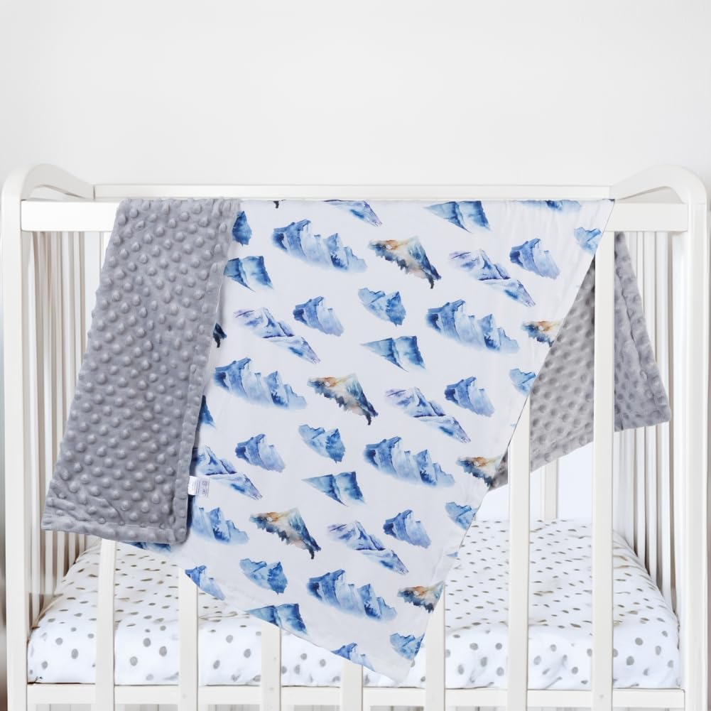 FIGEPO Baby Boy Blanket Double Layer Fuzzy