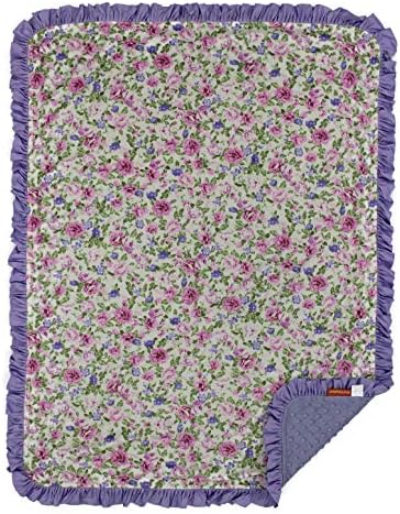 Dear Baby Gear Floral Deluxe Baby Blanket - Reversible