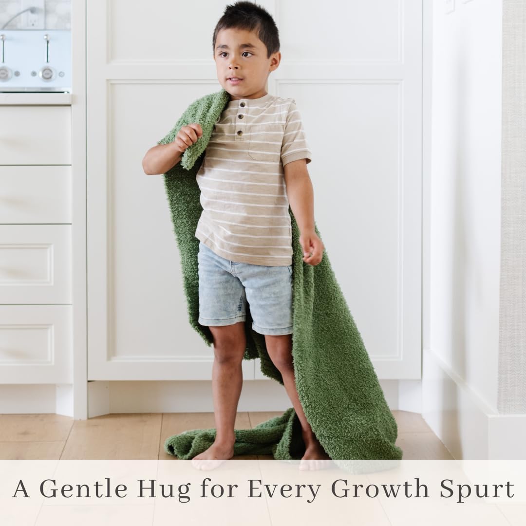 SARANONI Bamboni Luxury Baby Blanket - Olive 30 x 40