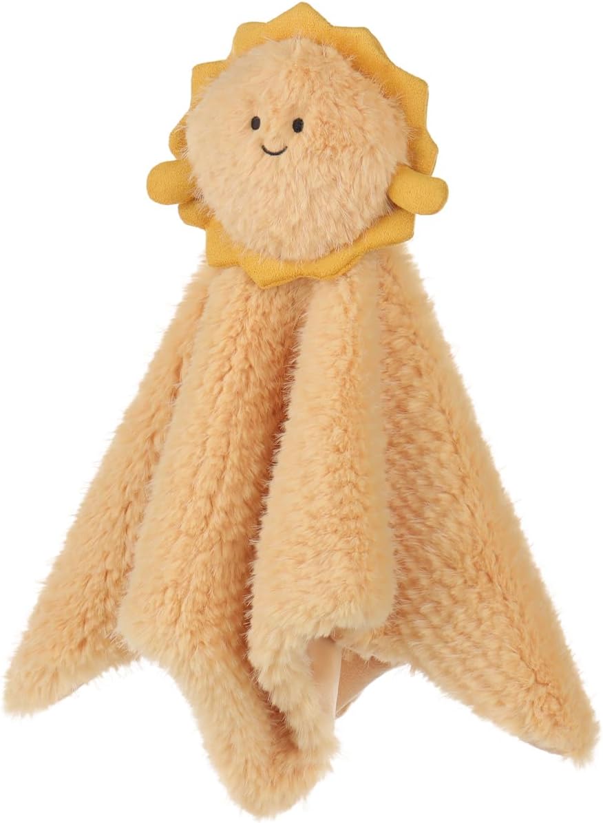 Apricot Lamb Soft Lovey Blanket for Babies 138x138 Inches 1