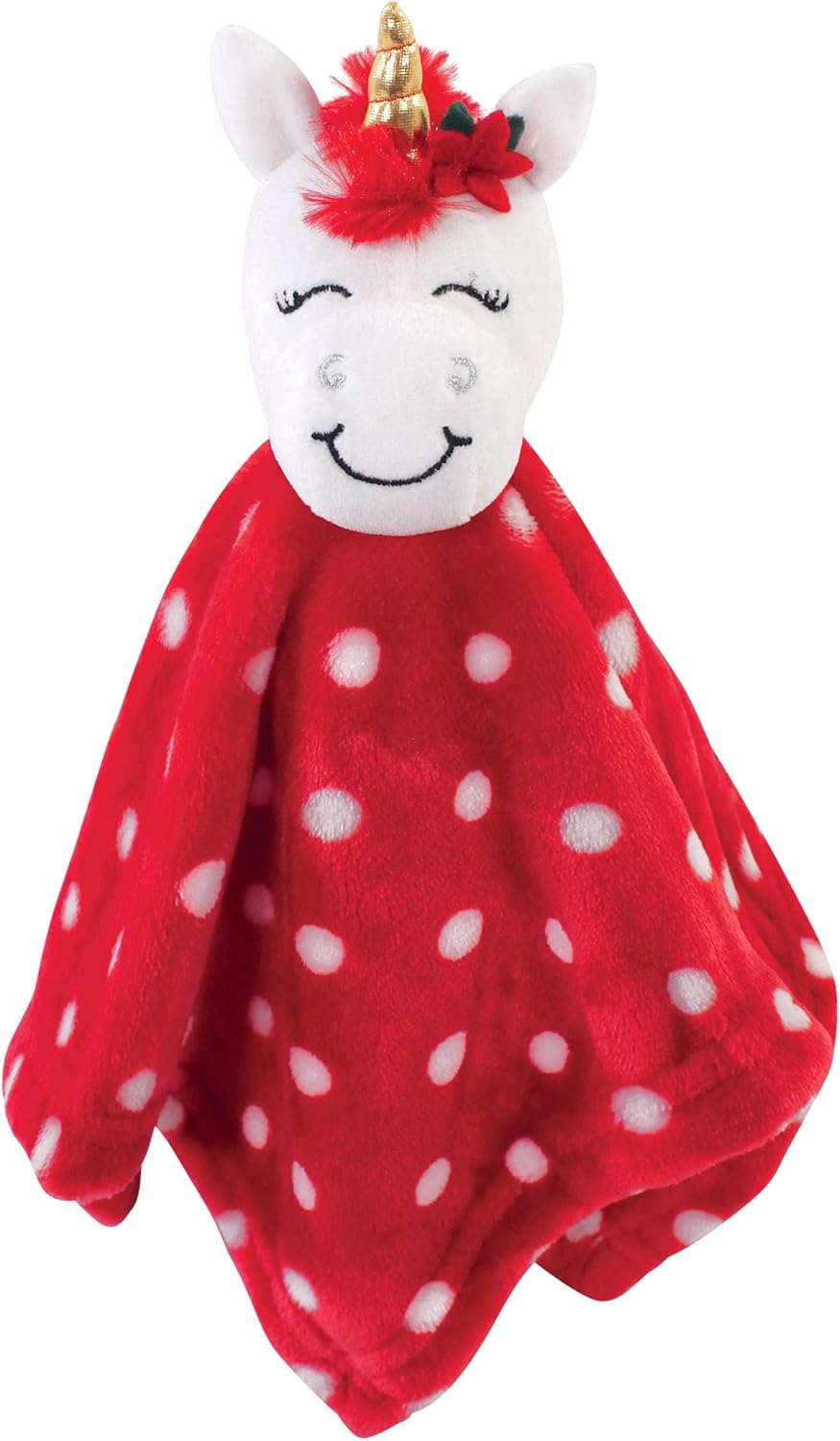 Hudson Baby Unisex Security Blanket Christmas Unicorn