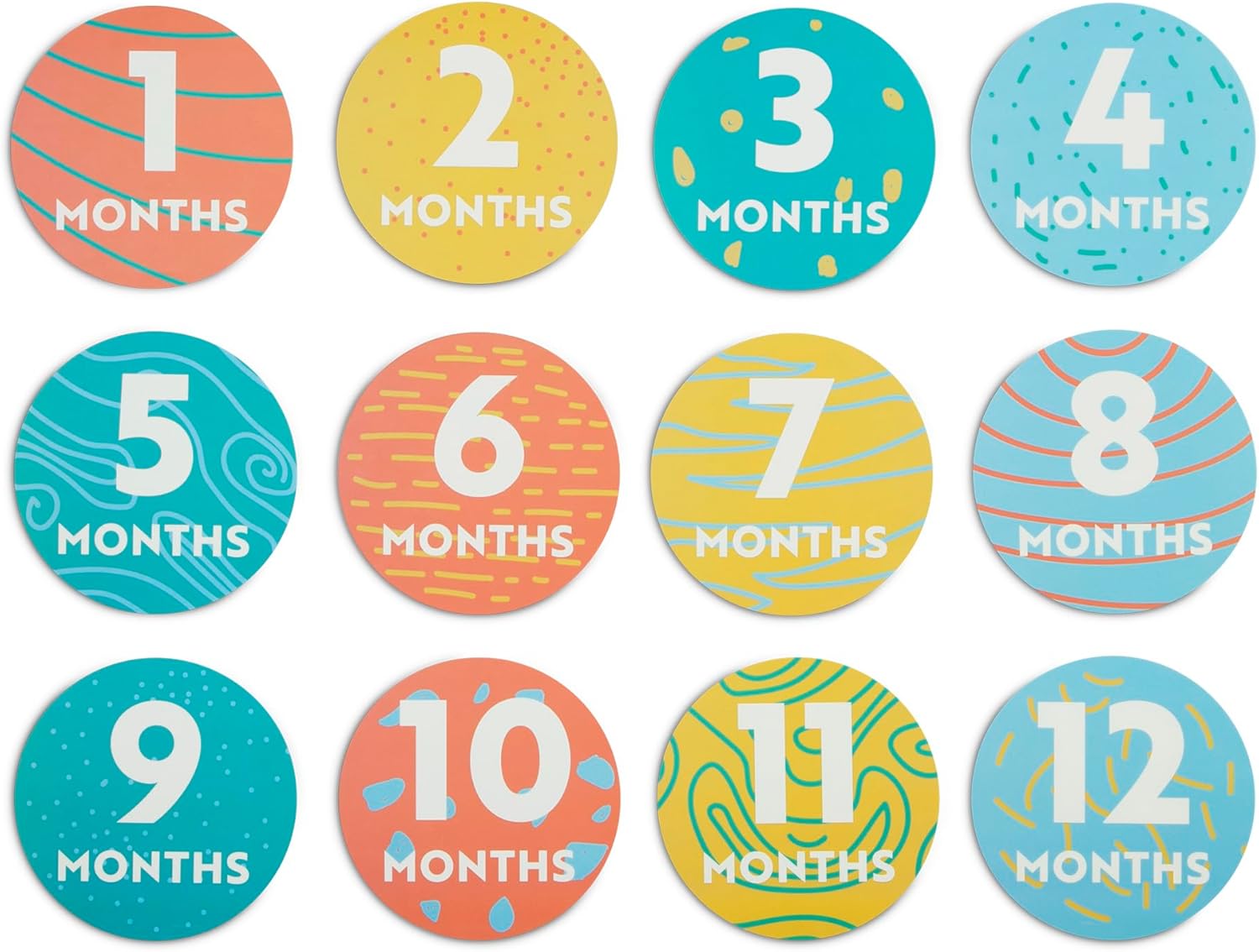 Delta Children Milestone Baby Blanket with 12 Space-Themed Cards
