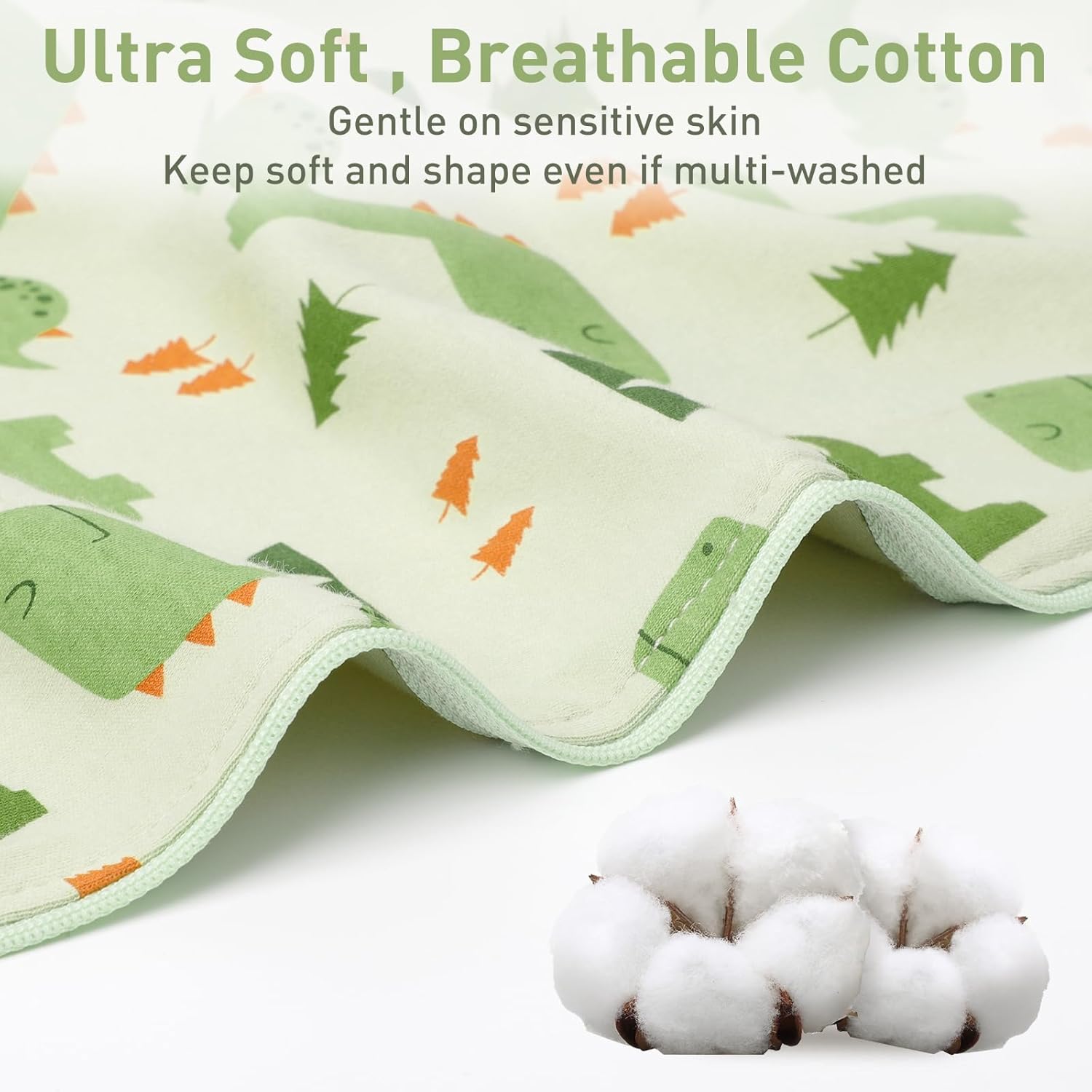 Knirose Swaddle Blanket Sleep Sack 2 Packs with Arms Up Design
