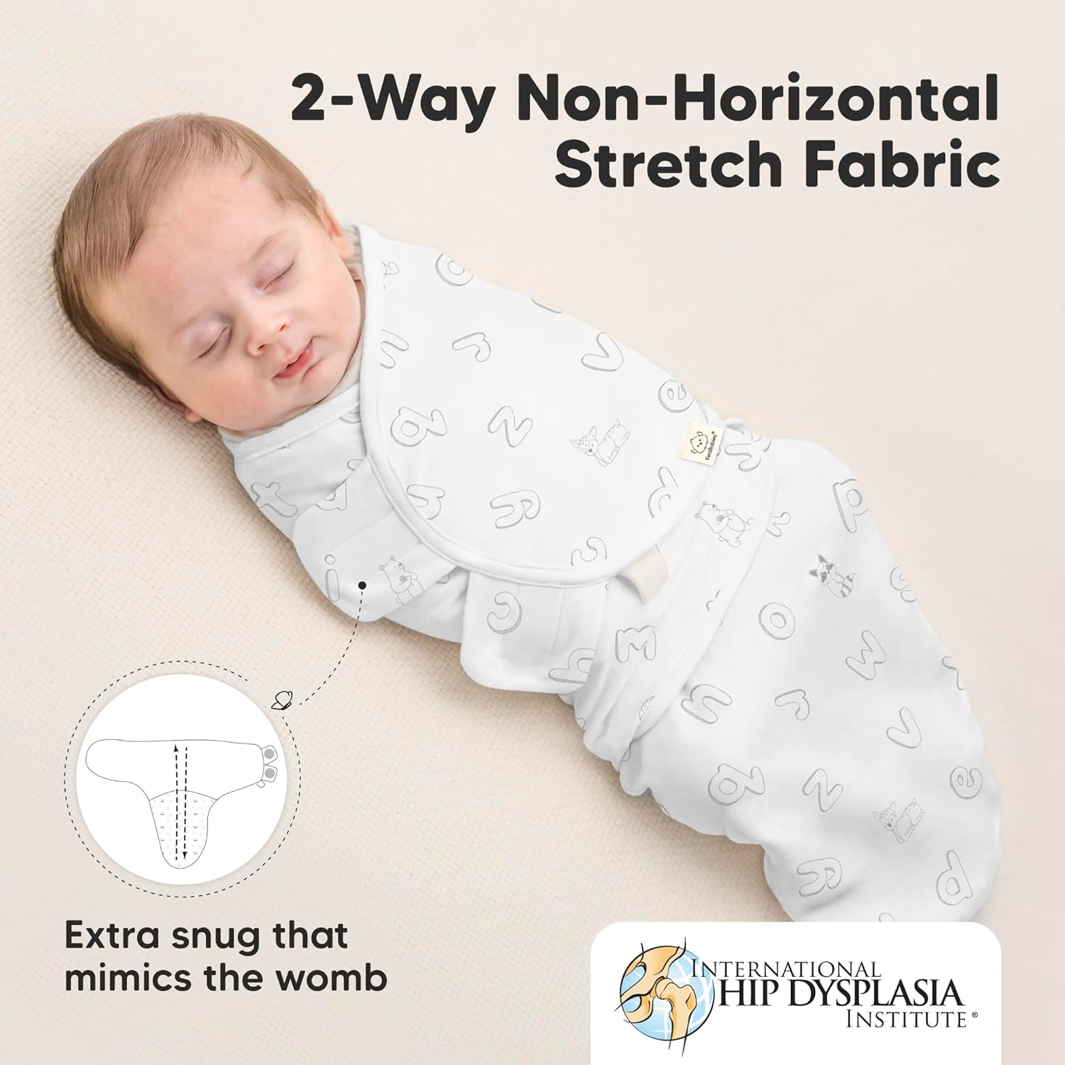 KeaBabies 3-Pack Organic Baby Sleep Sacks
