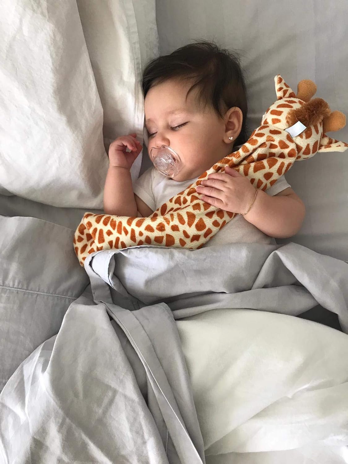 Pepe n Tito 18 Inch Giraffe Security Blanket for Babies