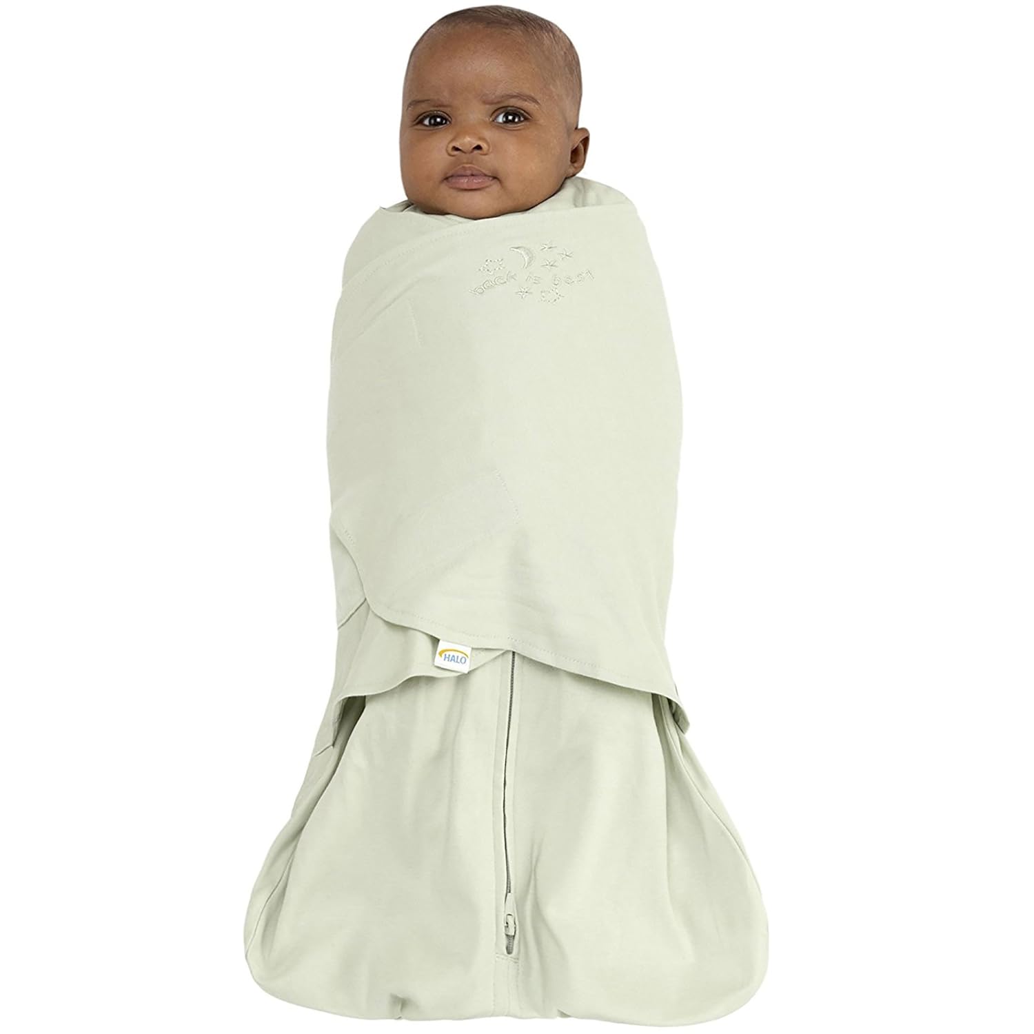 HALO 100 Cotton Swaddle Sleepsack TOG 15 3-Way Adjustable Newborn