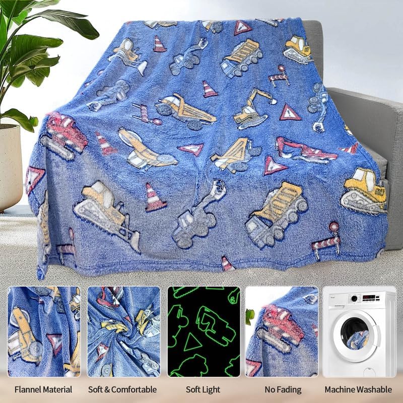 COMFAR Birthday Blanket for Boys 40x50 inches