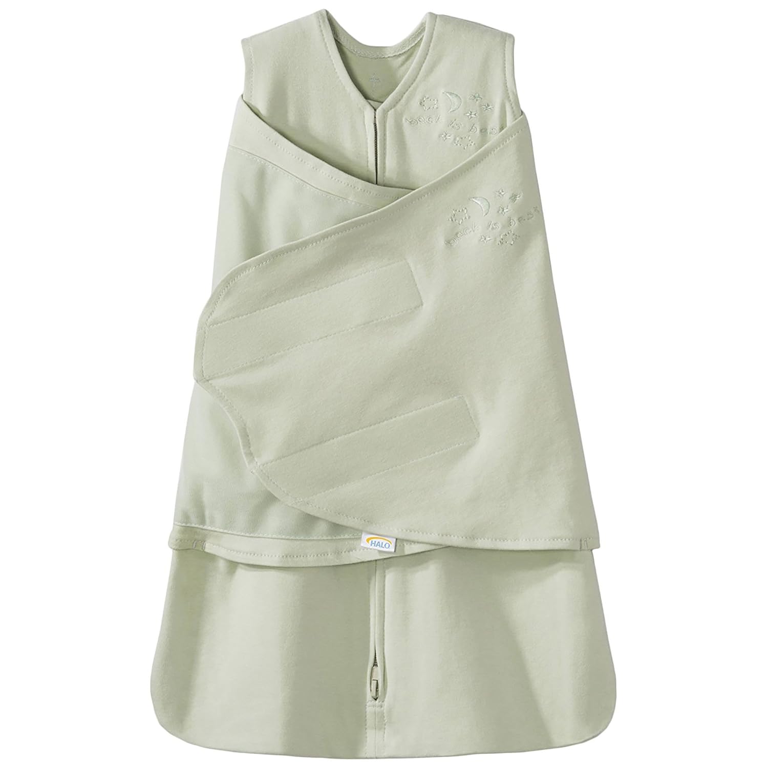 HALO 100 Cotton Swaddle Sleepsack TOG 15 3-Way Adjustable Newborn