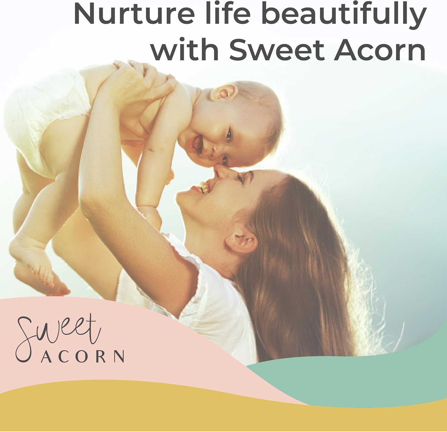Sweet Acorn Cable Knit Baby Blanket - Sunset Orange 1