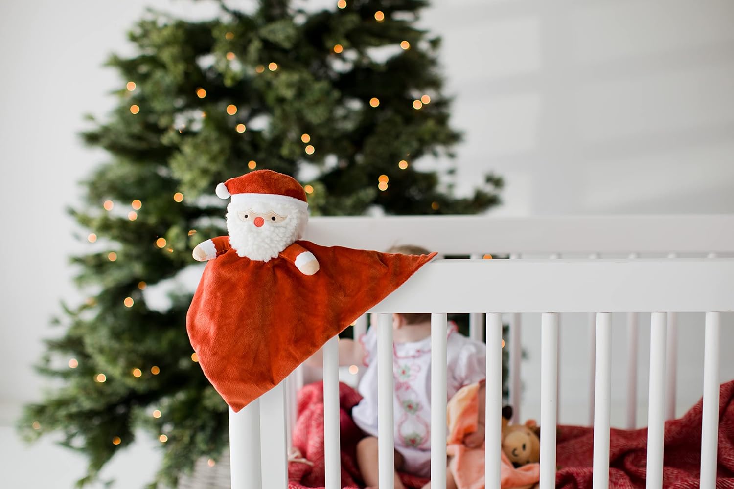 Little Holly Christmas Security Blanket for Babies