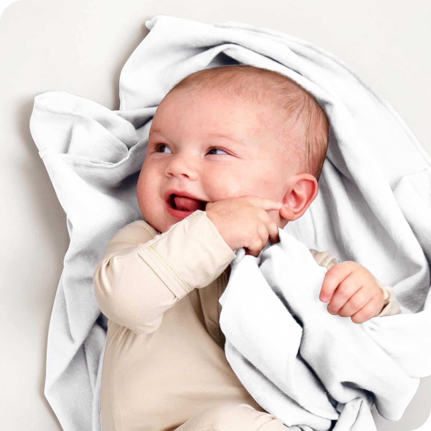 Bare Home 6-Pack Flannel Receiving Blankets
