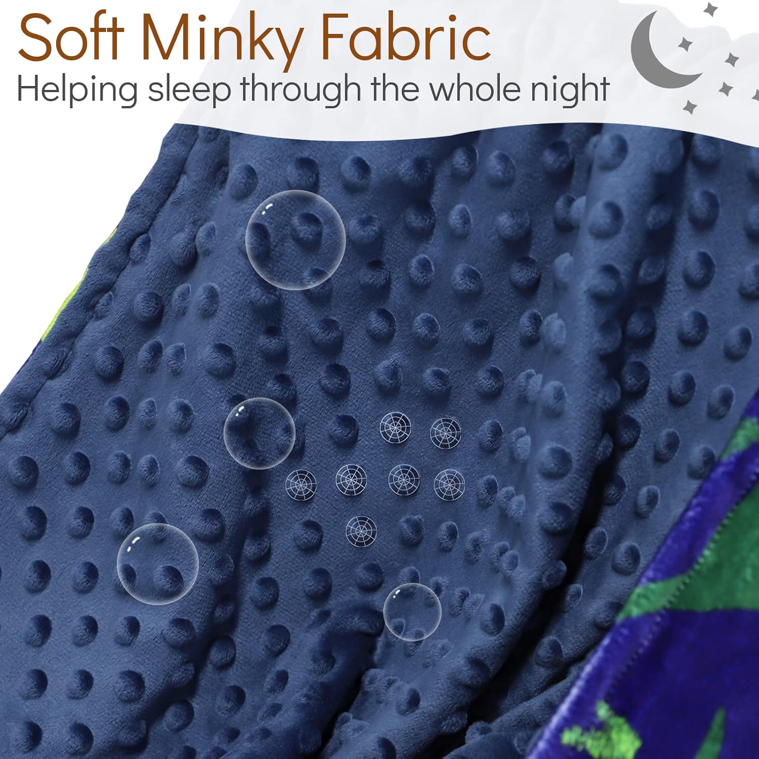 TANOFAR Fleece Baby Blanket with Dinosaur Print 1