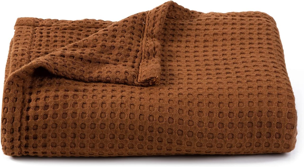 Kloovete 36 x 40 Cooling Waffle Weave Blanket