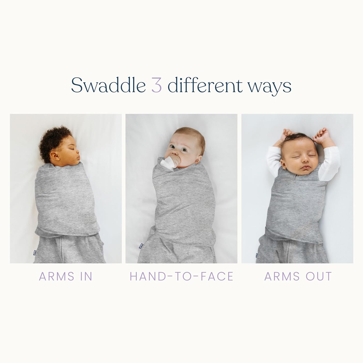 HALO 100 Cotton Sleepsack Swaddle for 3-6 Months 1